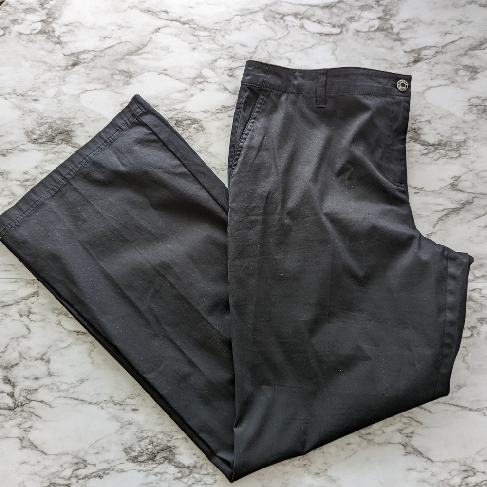 Talbots Black Chinos Plus Size NWT size 18 Tall
